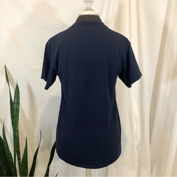 Vintage Y2K 2005 Boston Red Sox Navy Crewneck Logo T-Shirt Baseball MLB - Picture 8 of 11